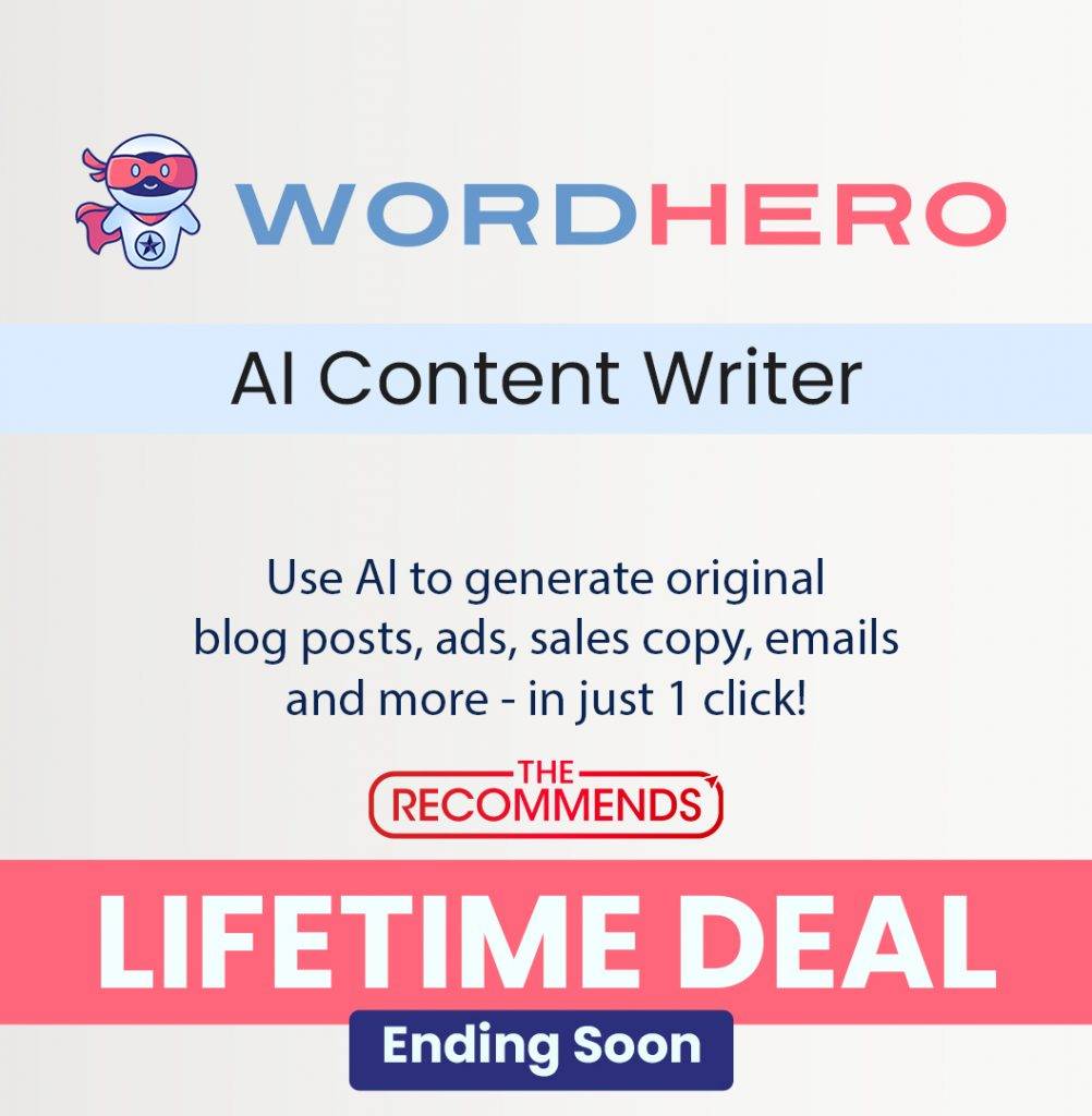 WordHero Deal ending