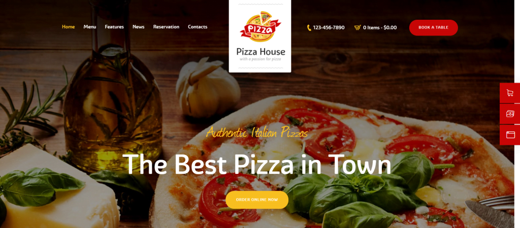 Pizza House wordpress review