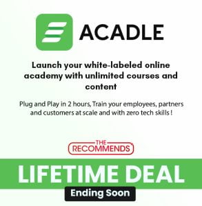 acadle lifetime deal