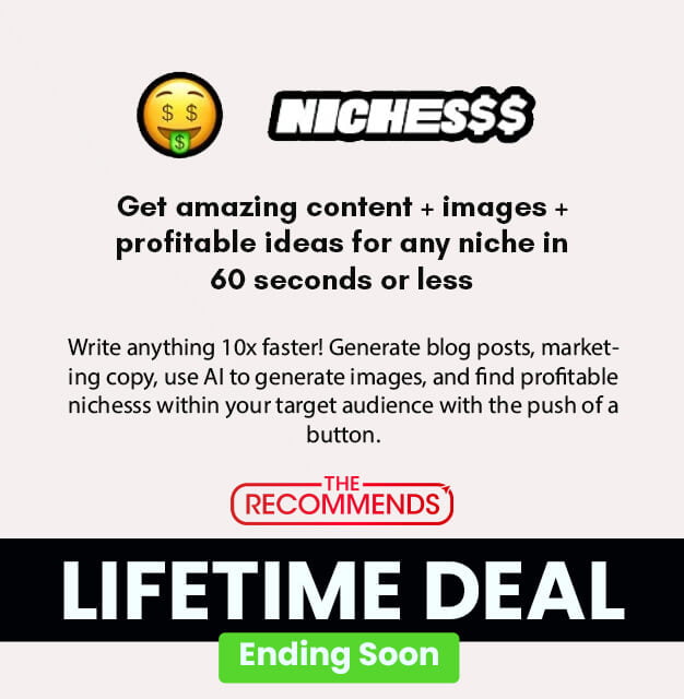 nichesss lifetime deal review