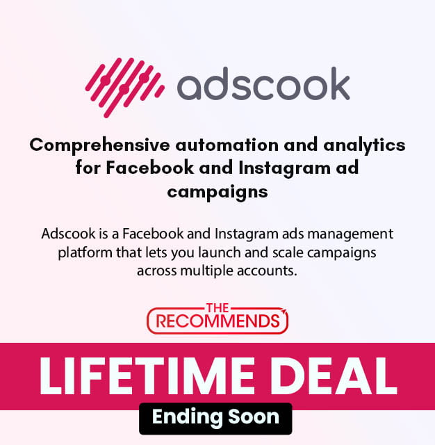 adscook lifetime deal