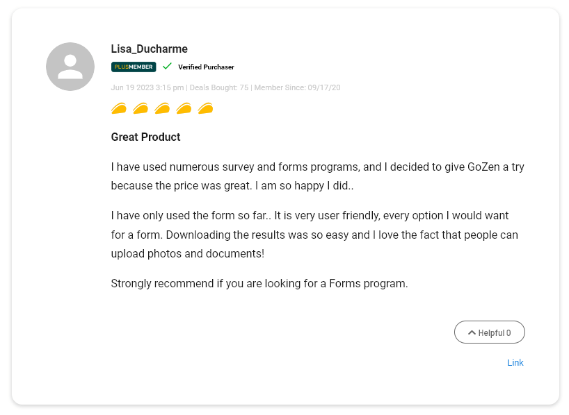 GoZen Forms Review (What Customers Say)