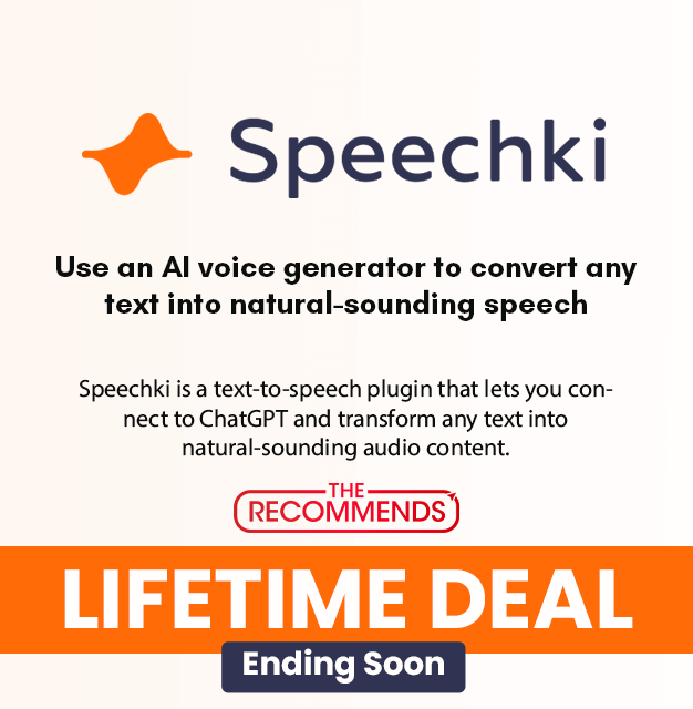 Speechki lifetime deal