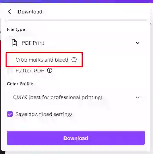 How To Print Canva Design (7 Easy Steps) 5 canva crop margin