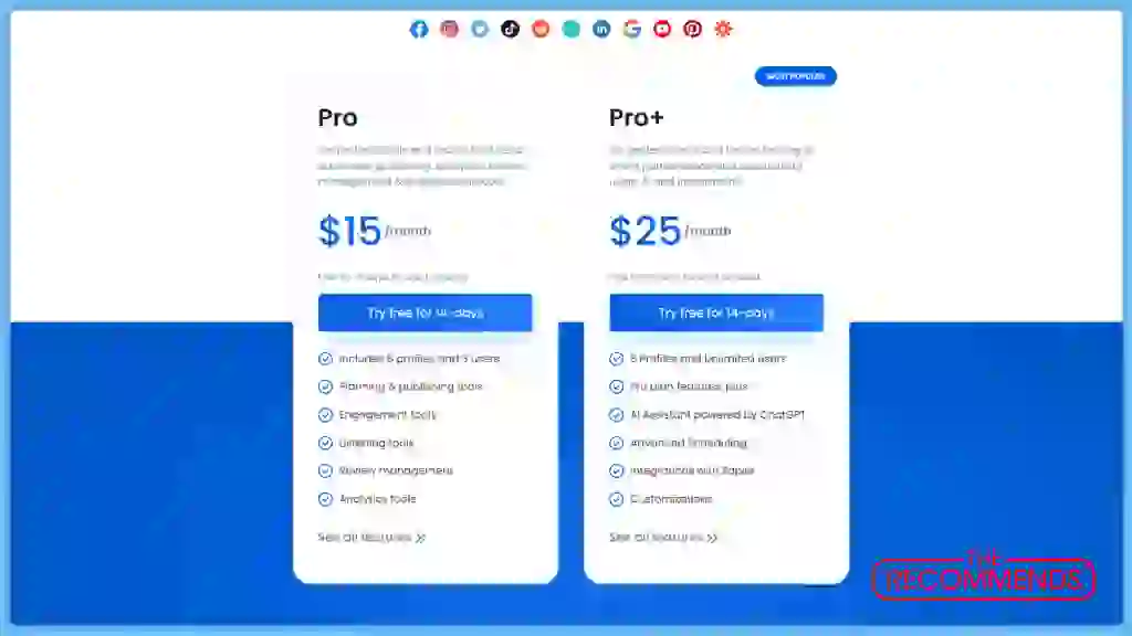 Vista Social Review, Pros & Cons, Lifetime Deal $49 3 Vista Social Regular Pricing