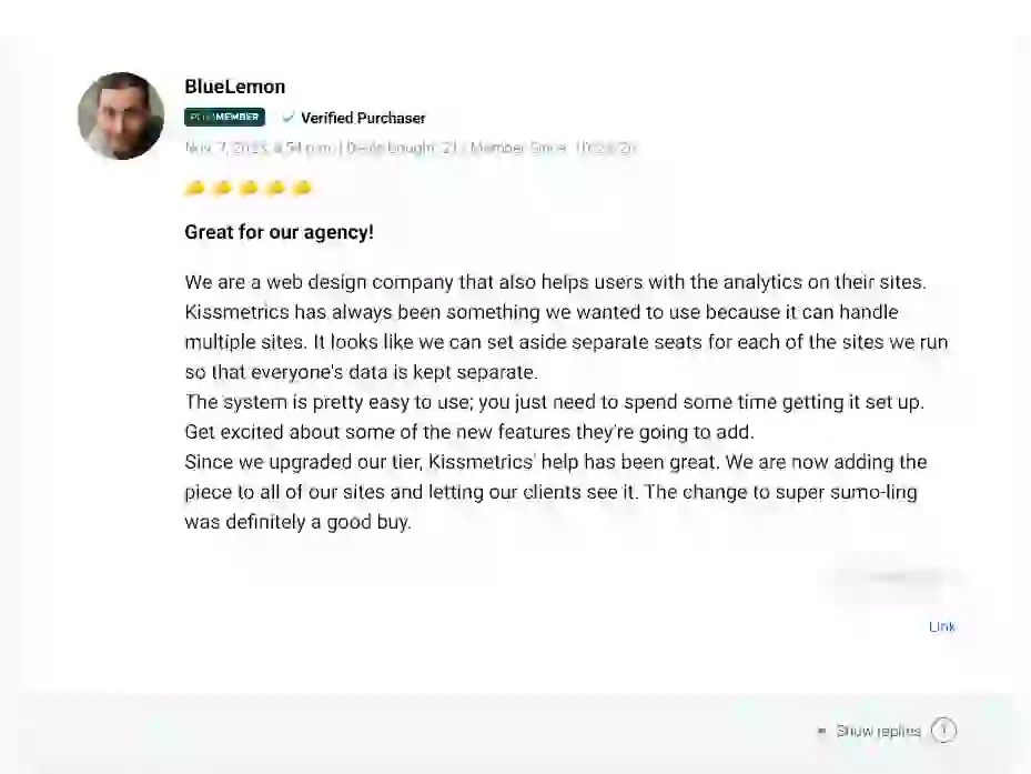 Kissmetrics Review, Pros & Cons, Lifetime Deal $59 7 Kissmetrics Reviews