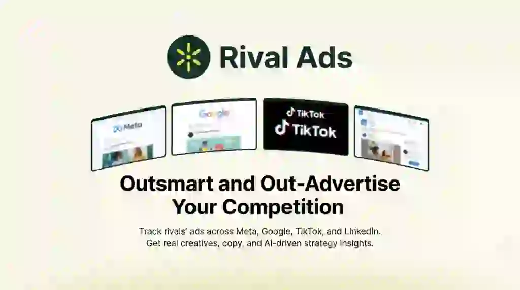Rival Ads Lifetime Deal - Track Every Ad Your Competitors Run 1 Rival Ads review
