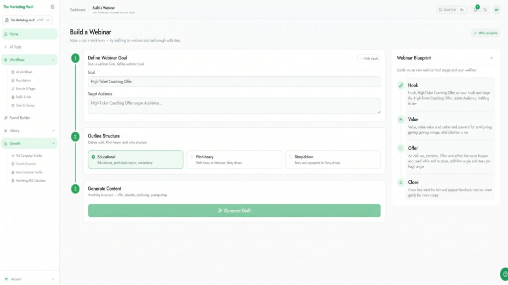 The Marketing Vault Lifetime Deal - AI Marketing Assets That Actually Sell 2 The Marketing Vault features