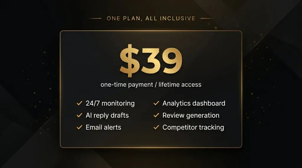 Ominvo Lifetime Deal - AI Replies for Every Google Review 3 Ominvo lifetime deal