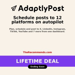 AdaptlyPost review lifetime deal